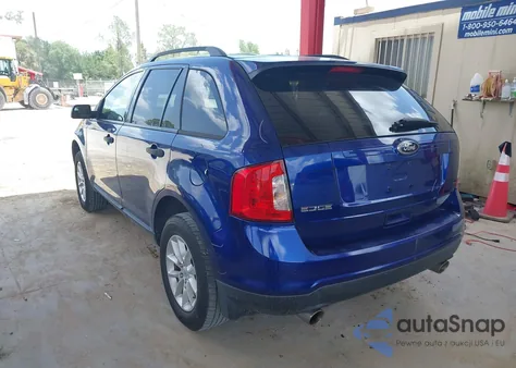 2014 Ford Edge Se from USA, damaged, VIN 2FMDK3GC4EBB52524